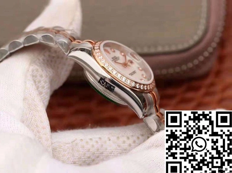 Datejust Dial 28MM Enamel Lady Bracelet Tone Two Rolex 1020